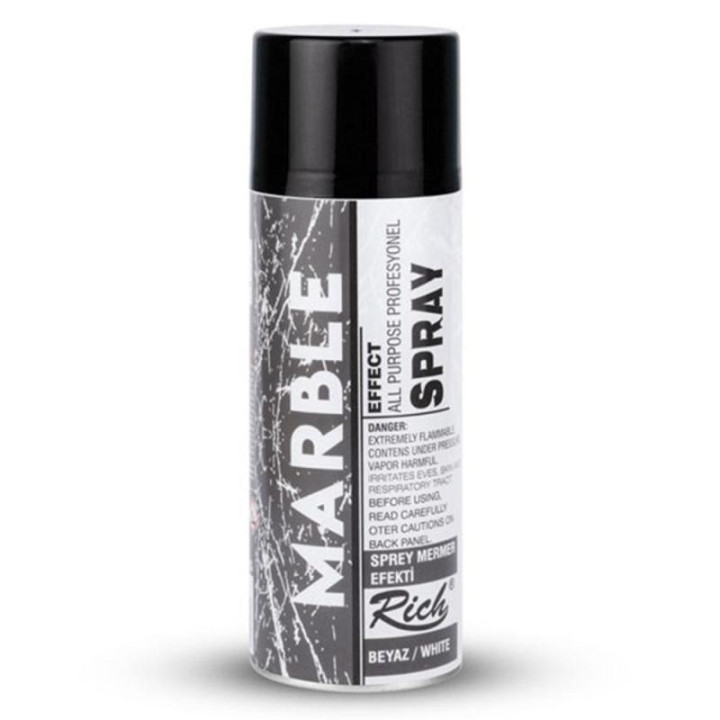 Spray Efecto Marmol Rich 200cc. White