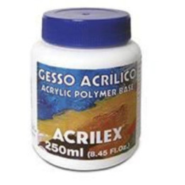 Gesso Acrílico Acrilex 250ml.