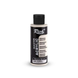 PINTURA MASTER ACRYLIC RICH 120cc. WARM WHITE
