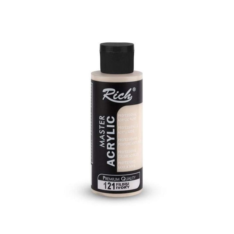 PINTURA MASTER ACRYLIC RICH 120cc. IVORY