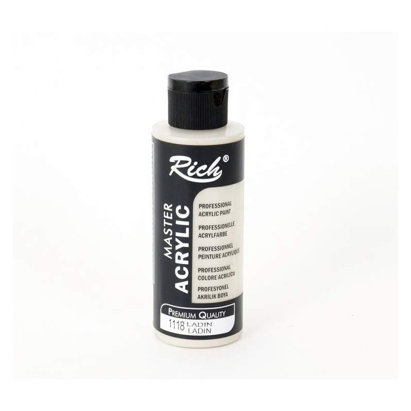 PINTURA MASTER ACRYLIC RICH 120cc. LADIN