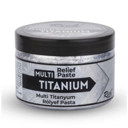 Pasta Textura Titanium Rich 150cc. Silver