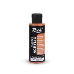 PINTURA MASTER ACRYLIC RICH 120cc. TERRA COTTA