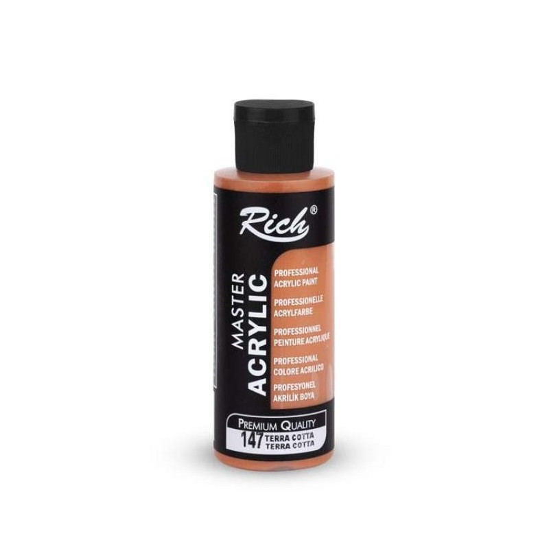 PINTURA MASTER ACRYLIC RICH 120cc. TERRA COTTA