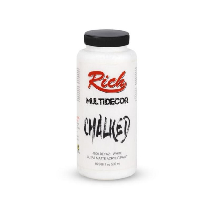 Pintura Multidecor Chalked Rich 500cc. White