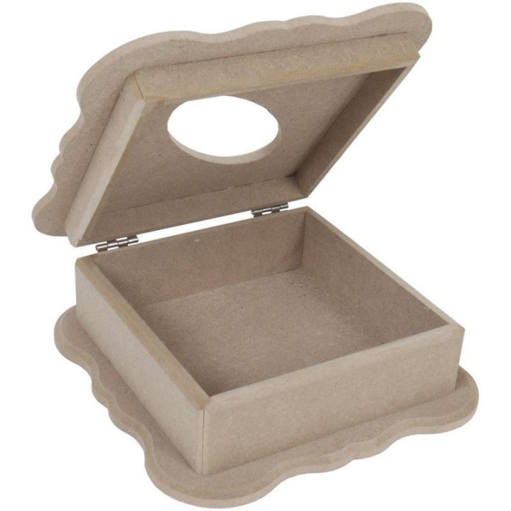 SERVILLETERO ONDAS MDF 20×20×7,5cm.