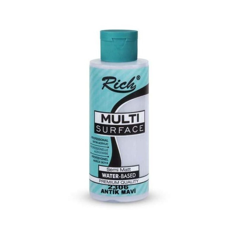 PINTURA MULTISUPERFICIE RICH 120cc. ANTIQUE BLUE