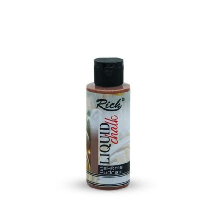 Liquid Chalk - Antiquing Powder Rich 120cc. Brown