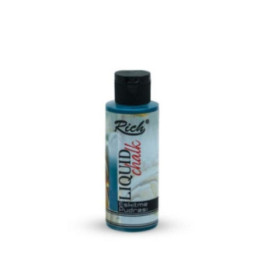 Liquid Chalk - Antiquing Powder Rich 120cc. Petrol Green