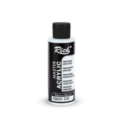 PINTURA MASTER ACRYLIC RICH 120cc. ICE WHITE