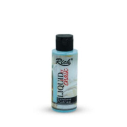 Liquid Chalk - Antiquing Powder Rich 120cc. Aegean Blue