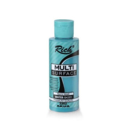 PINTURA MULTISUPERFICIE RICH 120cc. AQUA