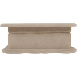 SERVILLETERO ONDAS MDF 20×20×7’5cm.