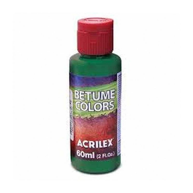 BETÚN COLORS ACRILEX 60ml. 524 VERDE