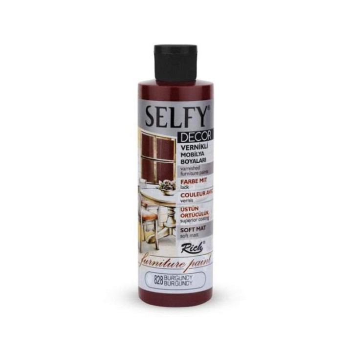 Pintura Selfy Decor Furniture Rich 240cc.. Burgundy