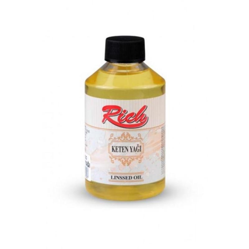 LINSEED OIL- ACEITE DE LINAZA RICH 200cc.