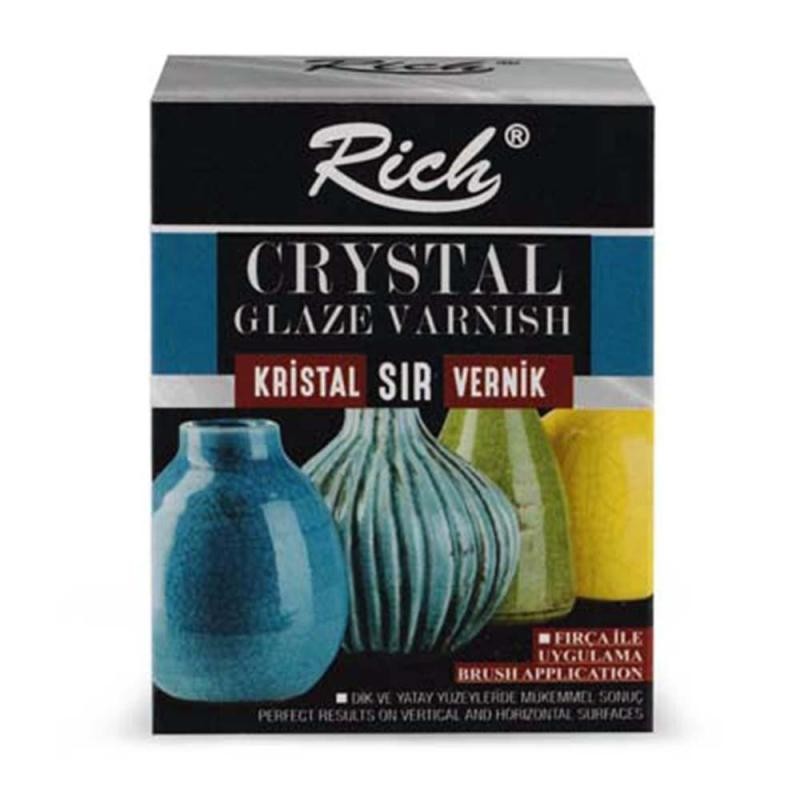 BARNIZ CRYSTAL GLAZE 40+40cc. RICH