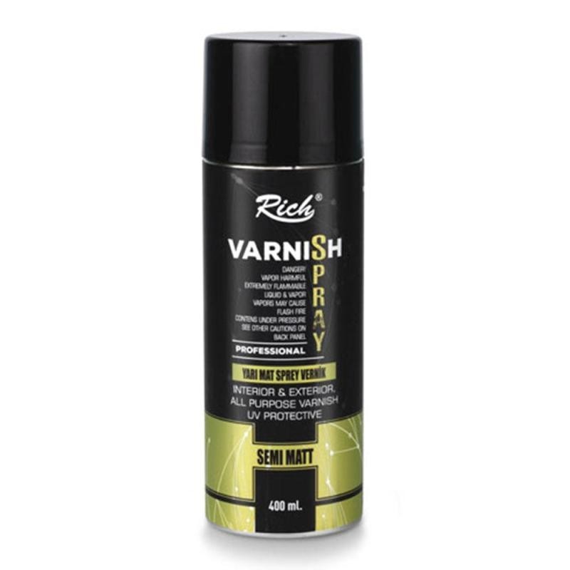 SPRAY BARNIZ SATINADO RICH 400cc.