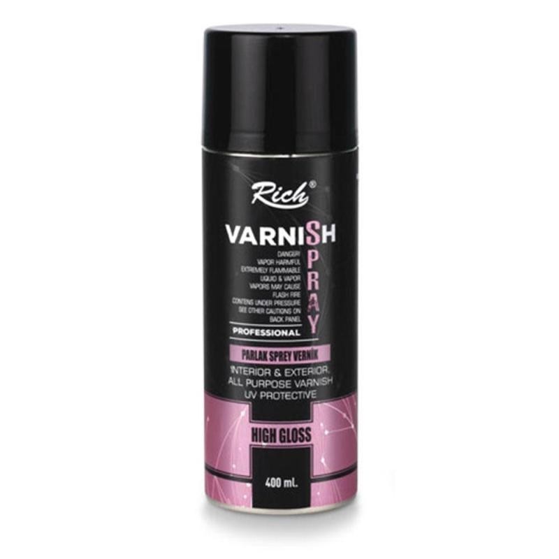 SPRAY BARNIZ BRILLO RICH 400cc.