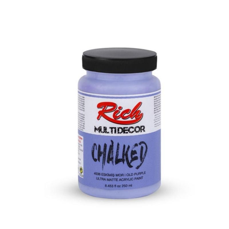 PINTURA MULTIDECOR CHALKED RICH 250cc. OLD PURPLE