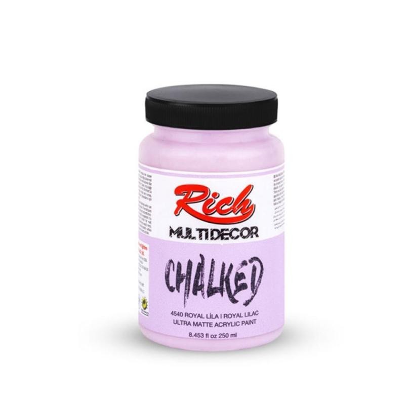 PINTURA MULTIDECOR CHALKED RICH 250cc. ROYAL LILAC