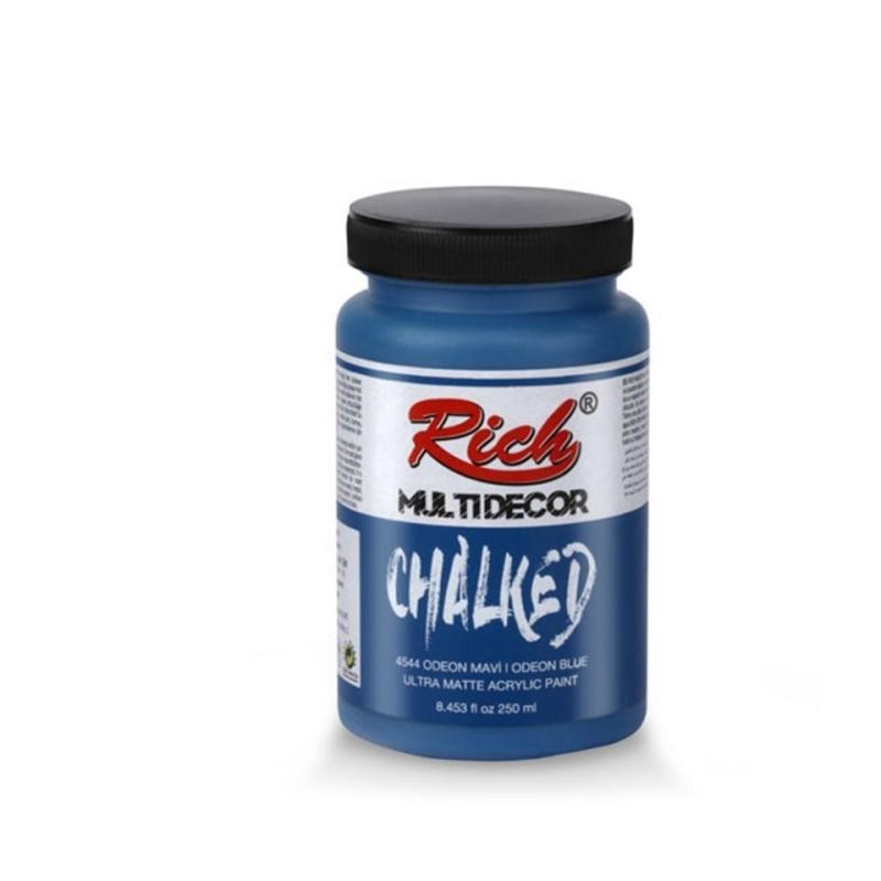 PINTURA MULTIDECOR CHALKED RICH 250cc. ODEON BLUE