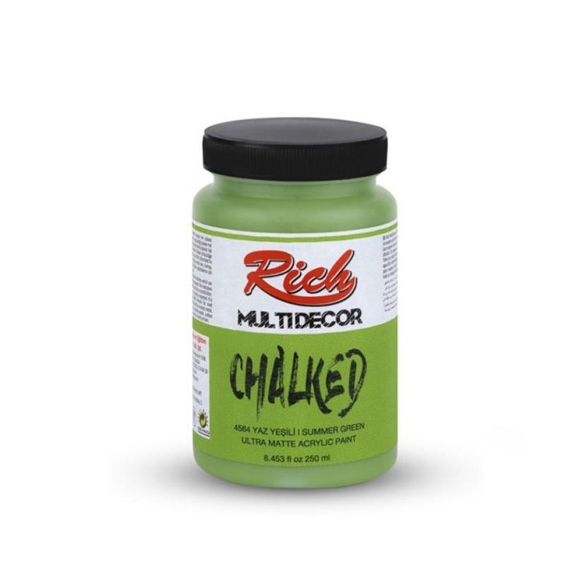 PINTURA MULTIDECOR CHALKED RICH 250cc. SUMMER GREEN