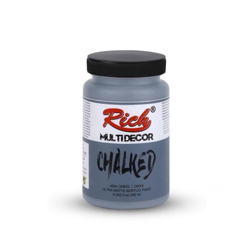 PINTURA MULTIDECOR CHALKED RICH 250cc. ONYX