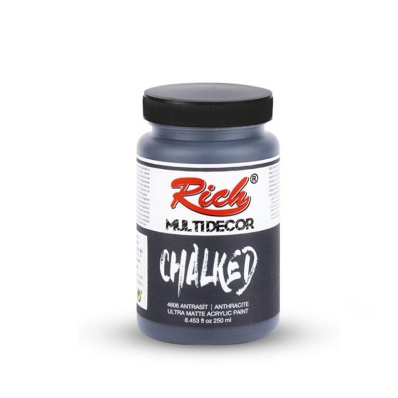 PINTURA MULTIDECOR CHALKED RICH 250cc. ANTHRACITE