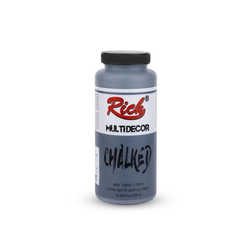 PINTURA MULTIDECOR CHALKED RICH 500cc. ONYX