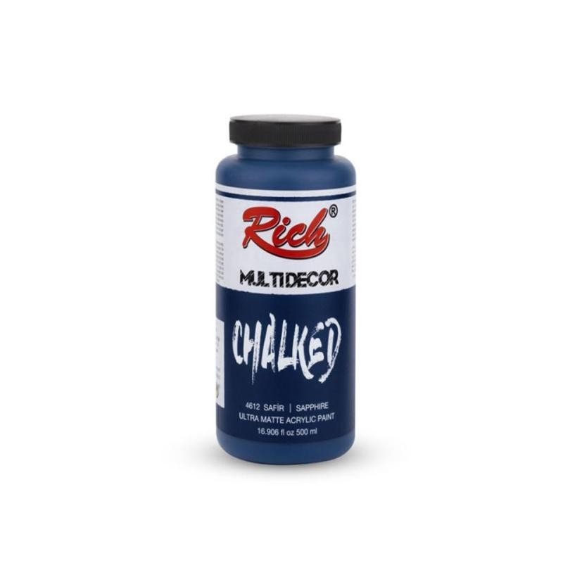 PINTURA MULTIDECOR CHALKED RICH 500cc. SAPPHIRE