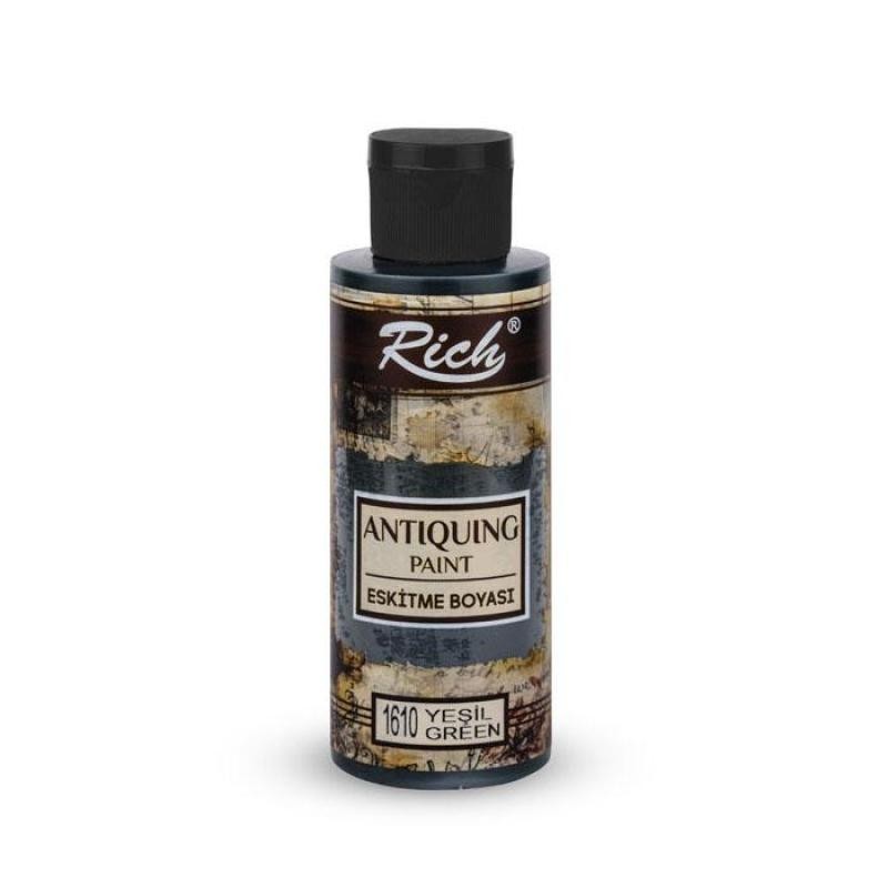 TINTE ANTIQUING PAINT RICH 120cc. GREEN