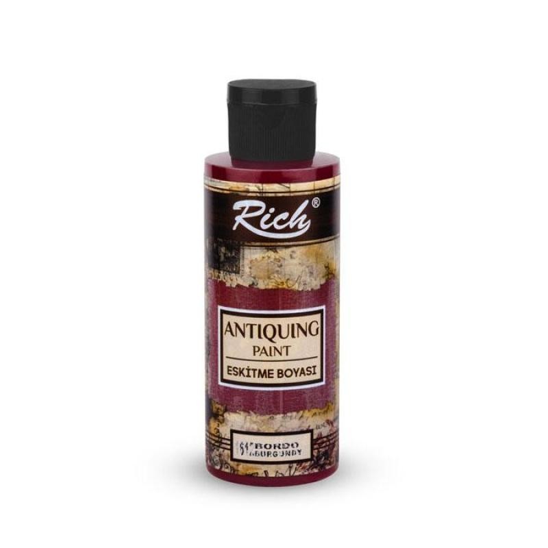 TINTE ANTIQUING PAINT RICH 120cc. BURGUNDY