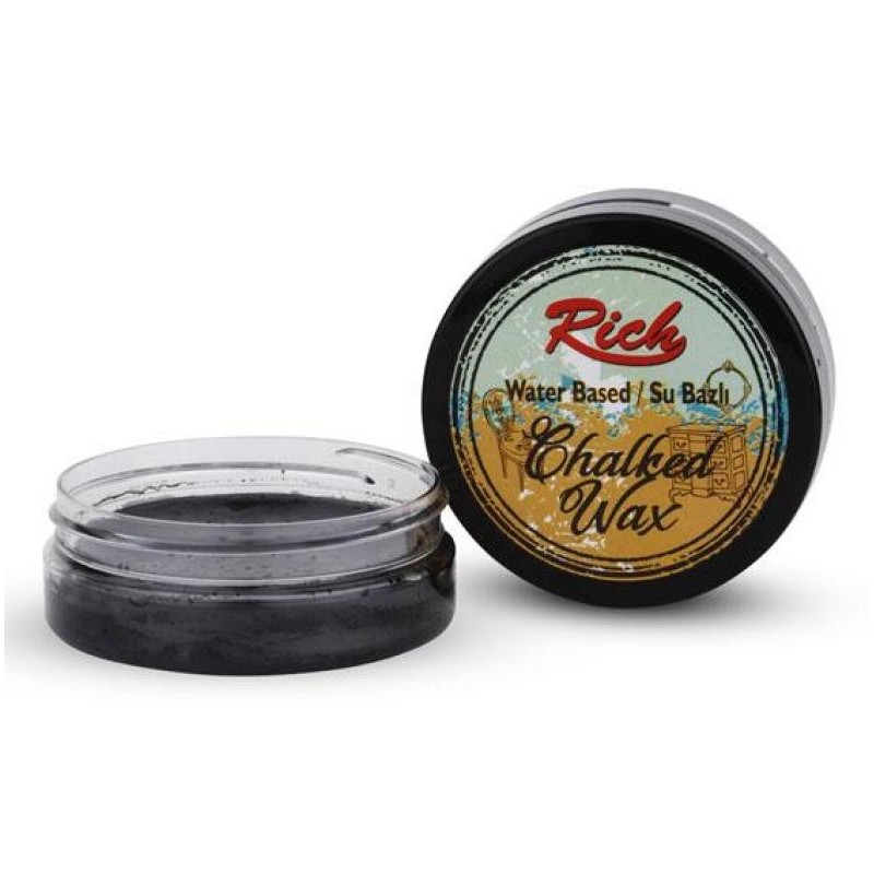 CHALKED WAX RICH 50cc. BLACK